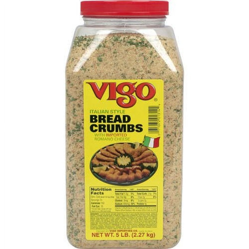 Vigo Italian Style Bread Crumbs, 5 lbs.
