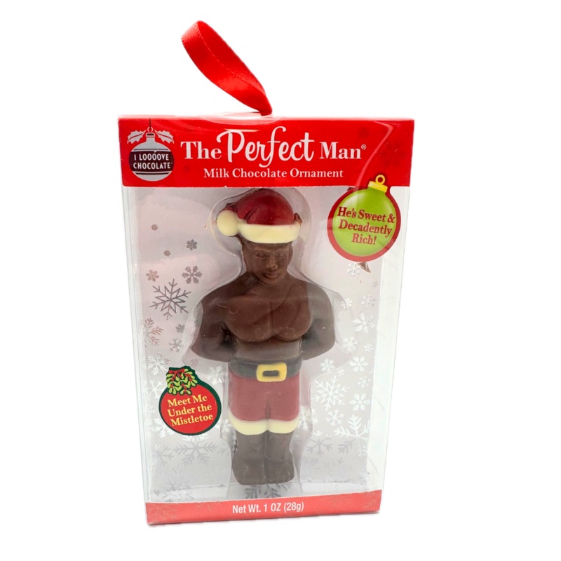 The Perfect Man Milk Chocolate Ornament - 1oz