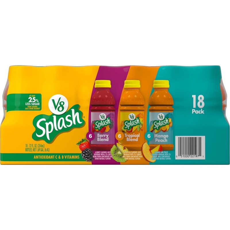 V8 Splash Variety Pack 12 fl. oz., 18 pk.
