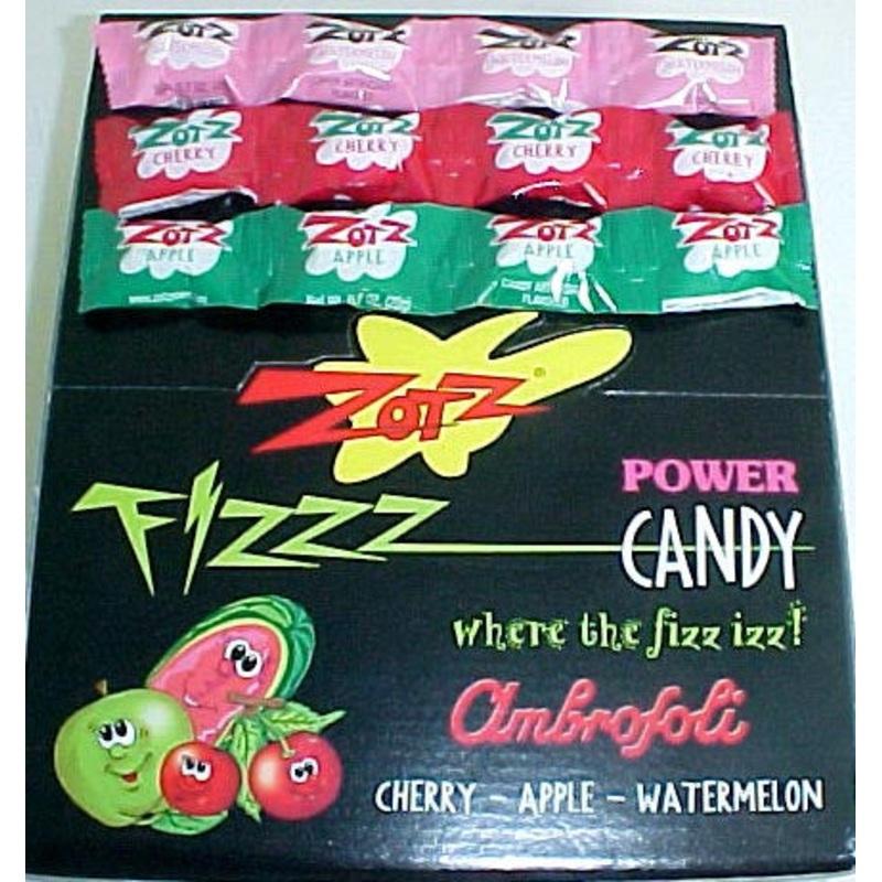 ZOTZ FIZZ CANDY 48ct