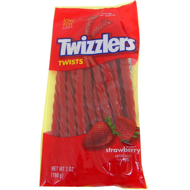 Twizzler Strawberry 7oz Peg Bag