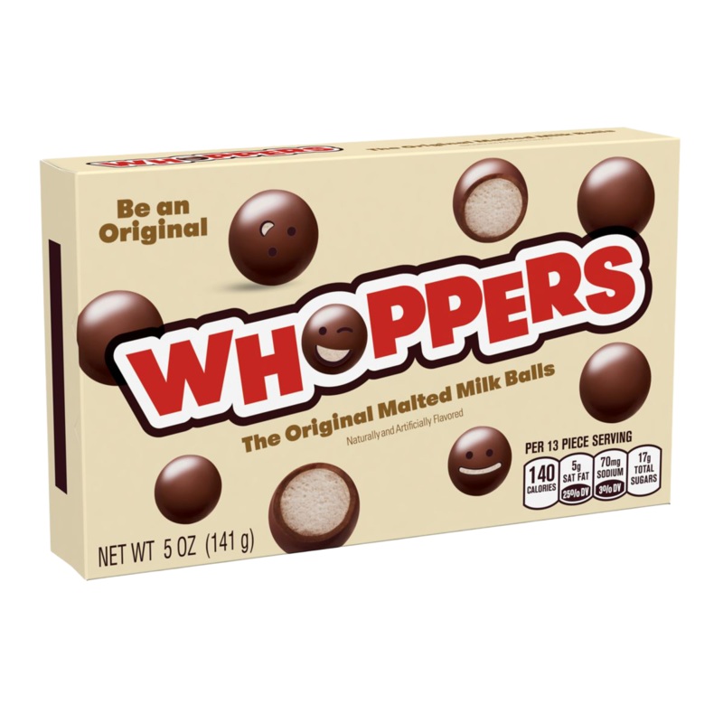 Whoppers Malted Milk Balls - 5-oz. Theater Box