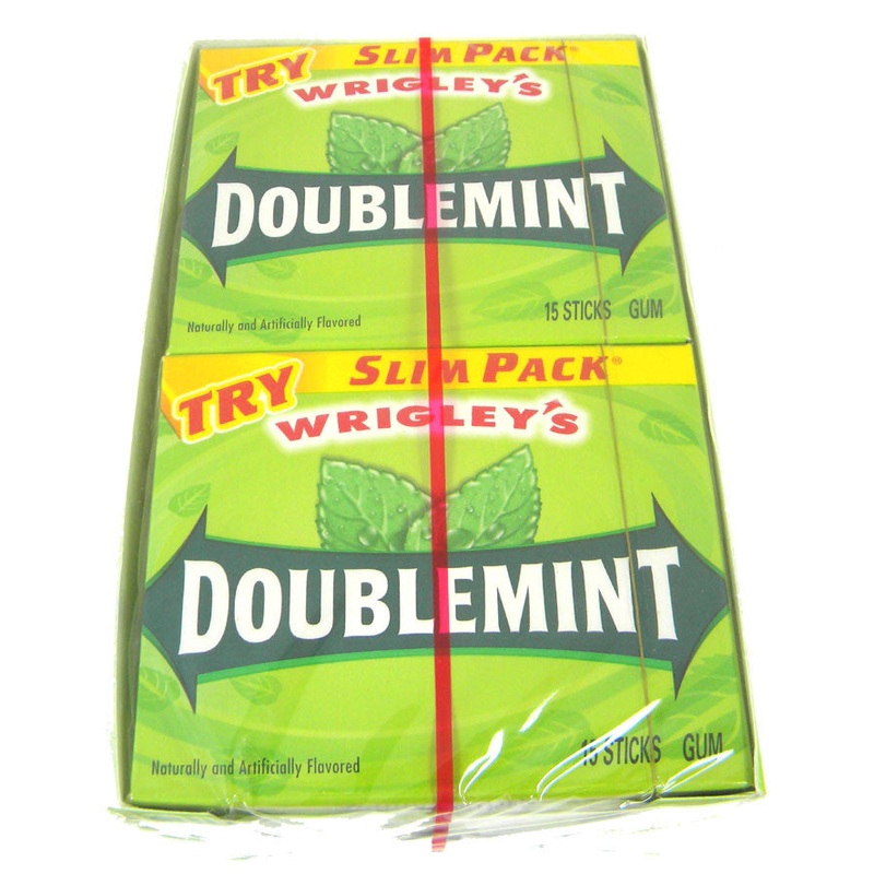 Wrigley's Doublemint Chewing Gum - 15pc / 10ct