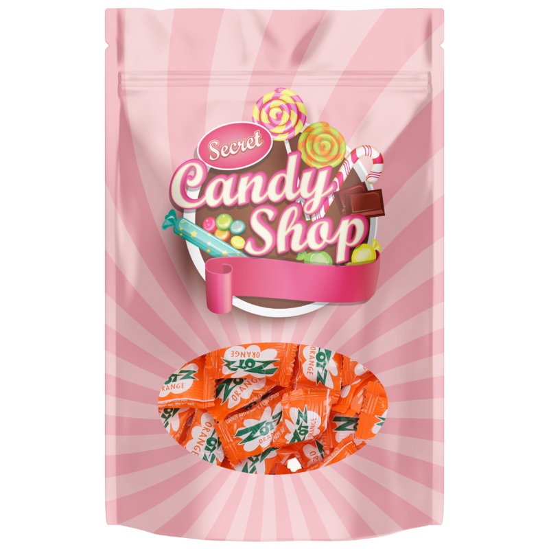 Zotz Fizz Power Candy in Box Orange