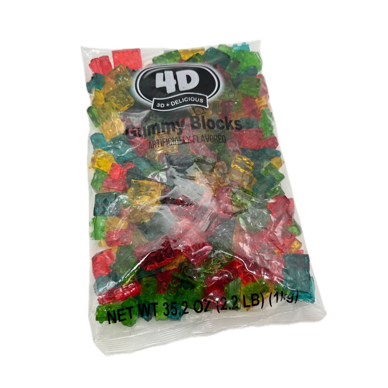 4D Gummy Blocks - 2.2lbs
