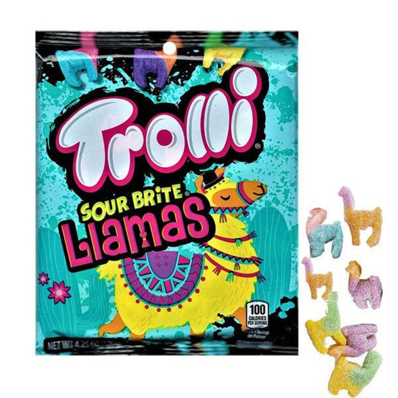 Trolli Gummi Llamas 4.25oz Bag