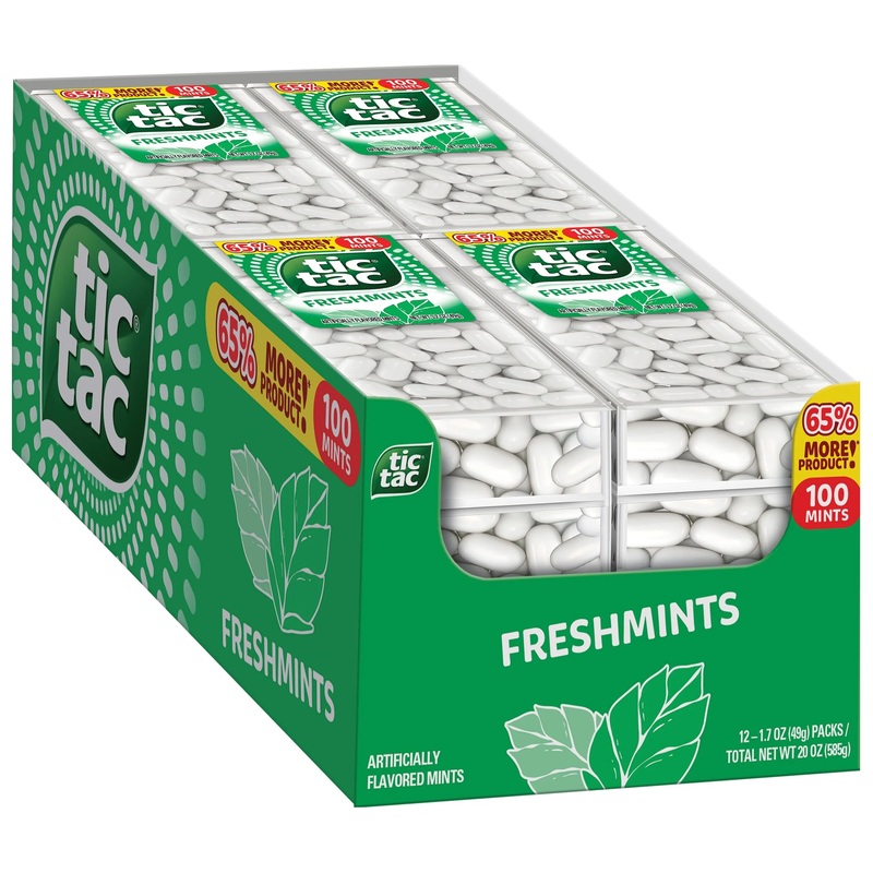 Tic Tac Freshmint 1.7oz - 12/box