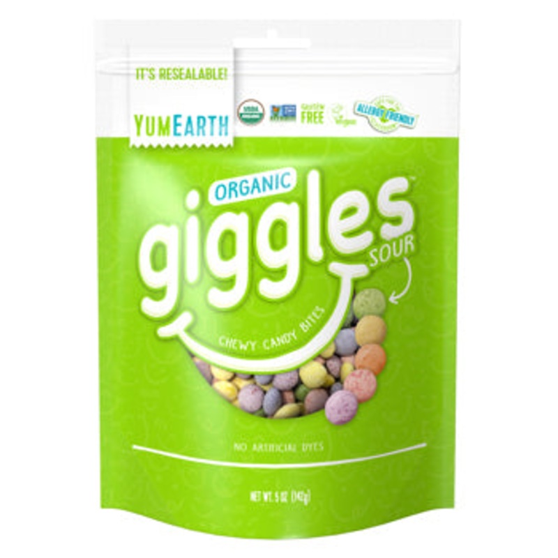 YumEarth Organic Sour Giggles Chewy Candies 5oz