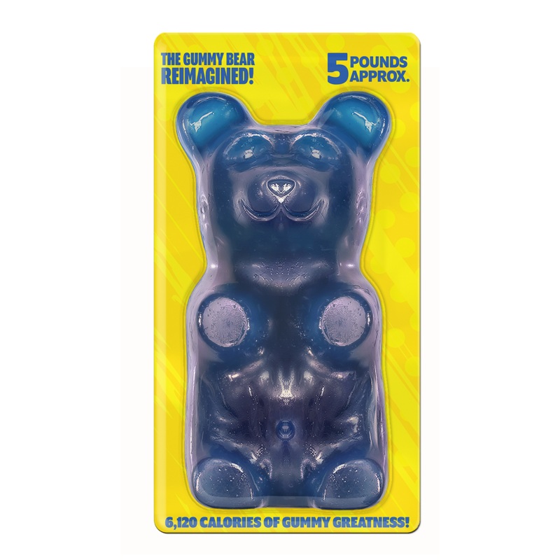 5 lb Gummy Bear Blue Raspberry