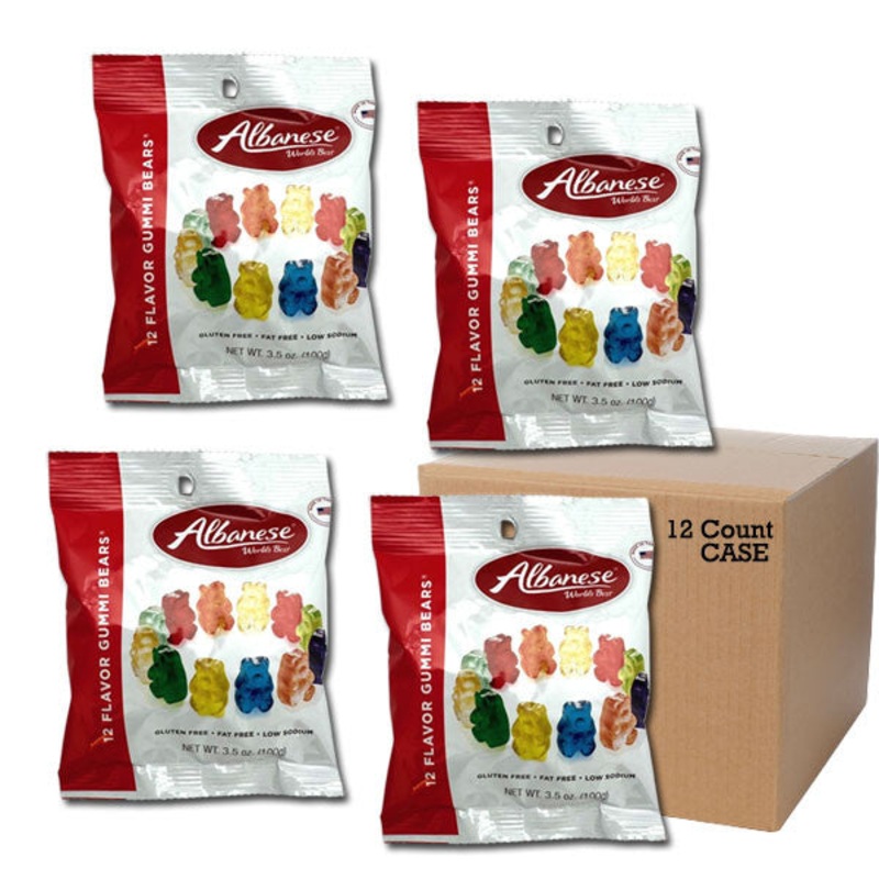 Albanese  Gummi Bears 3.5oz 12 Count CASE