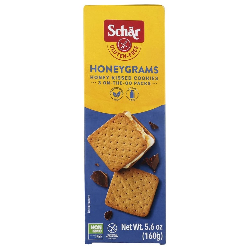 Schar Cookie Honeygrams, 5.6-Ounce 2Pack