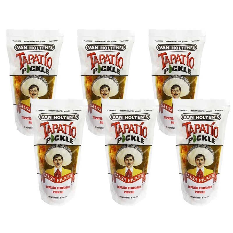 Van Holten'S Pickles - Jumbo Tapatio Pickle-In-A-Pouch - 6 Pack