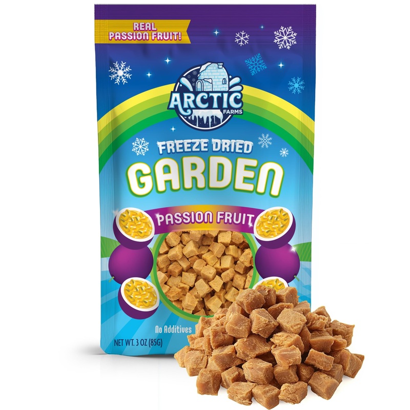 Arctic Farms Garden Pure Freeze Dried Passion Fruit, No Sugar Added, Crunchy Snacks (Passion Fruit)