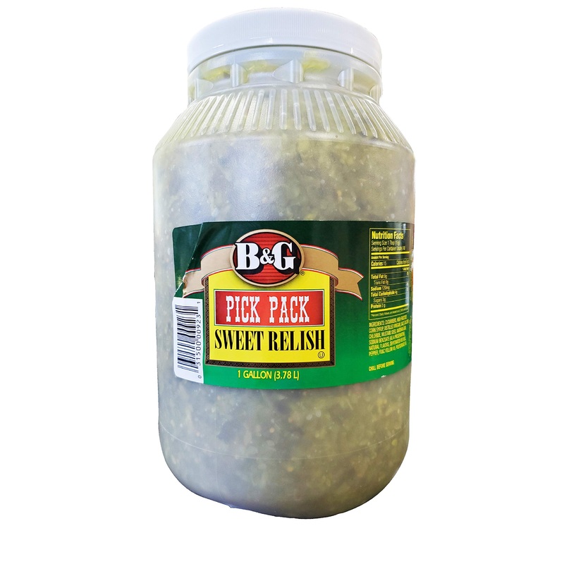 B&G Pick Pack Sweet Relish, 1 Gallon