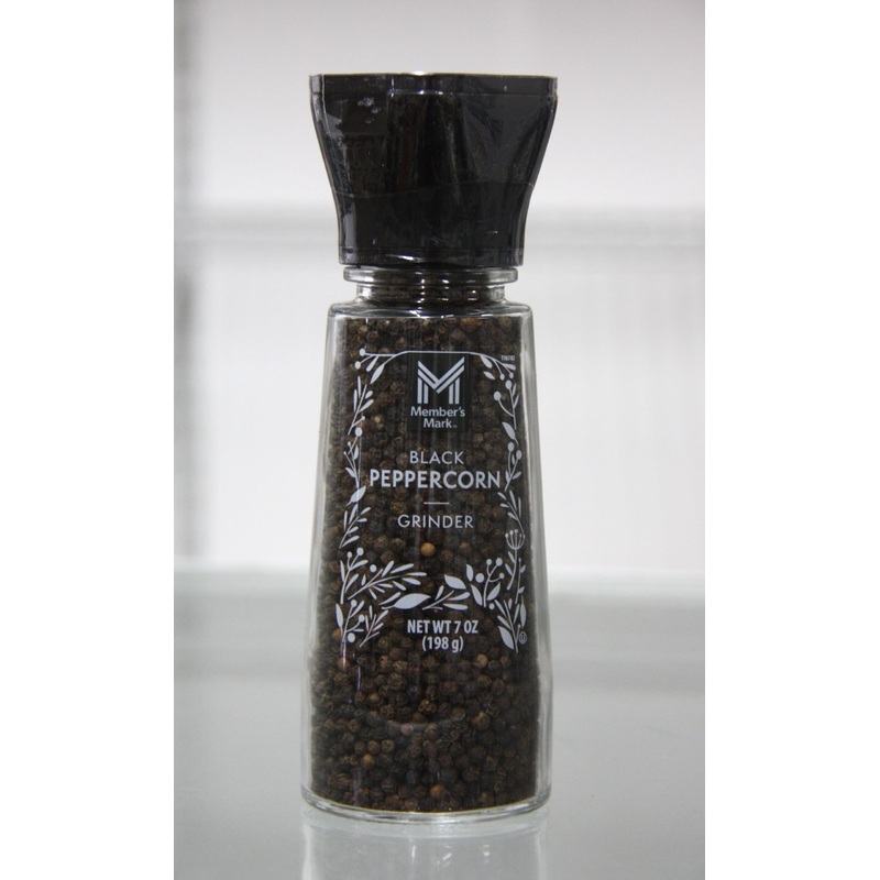 Black Pepper Grinder, 7 Oz