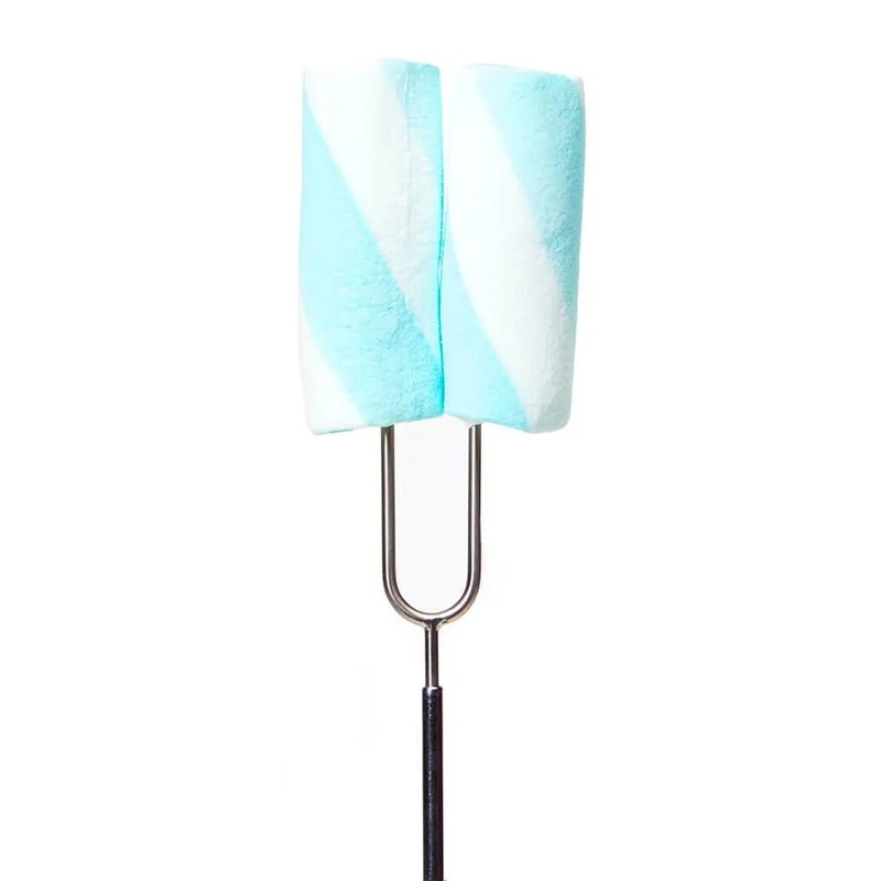 Blue Telescoping Marshmallow Forks: 2-Piece Set