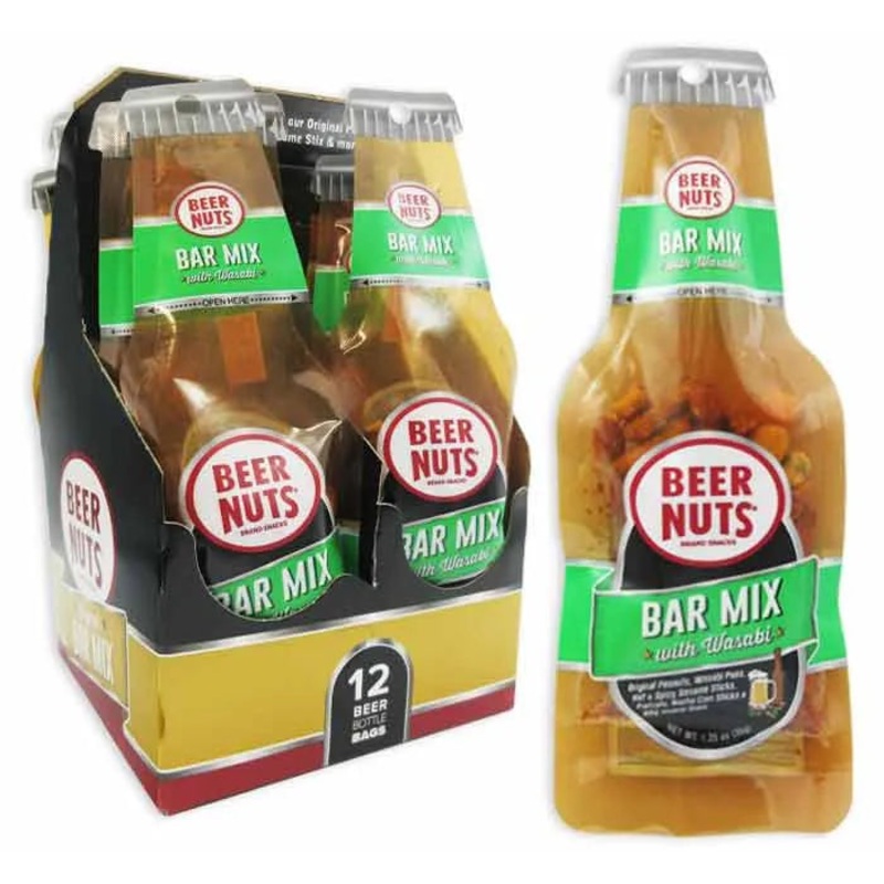 Beer Nuts Wasabi Bar Mix: 48-Piece Case