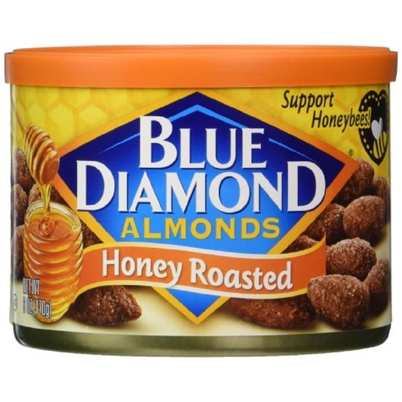 Blue Diamond Almonds, Honey Roasted, 6 Ounce (Pack Of 6)