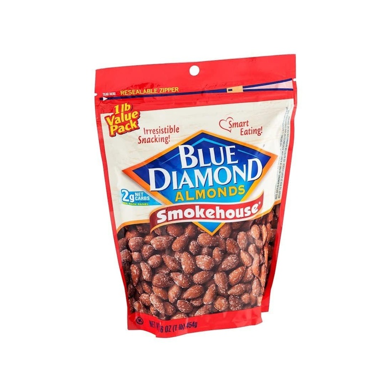 Blue Diamond Almonds Smokehouse, 16-Ounce Bags (Pack Of 6)