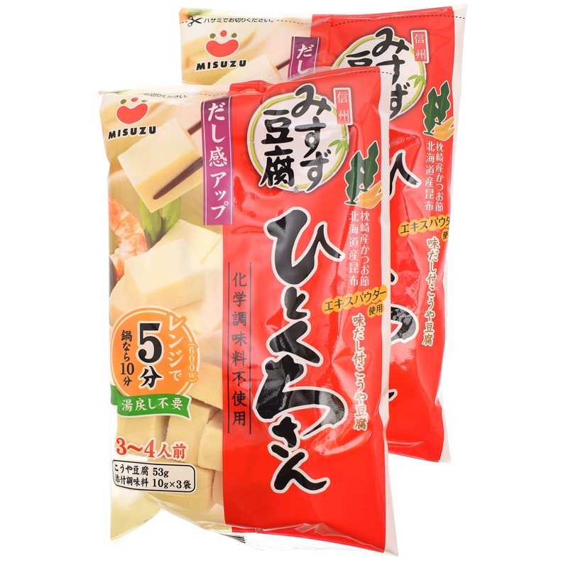 Tofu Freeze-Dried Tofu Koya Tofu (1.87Oz 53G) 2Bags No Msg