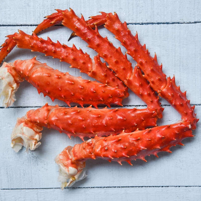 Today Gourmet Foods Of Nc-Alaskan Red King Crab Legs Jumbo 9/12 Count (8Lbs)
