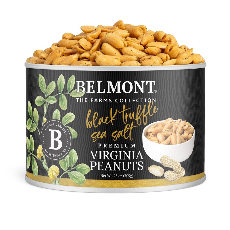 Belmont Peanuts Black Truffle Virginia Peanuts, 25Oz, Farms Collection