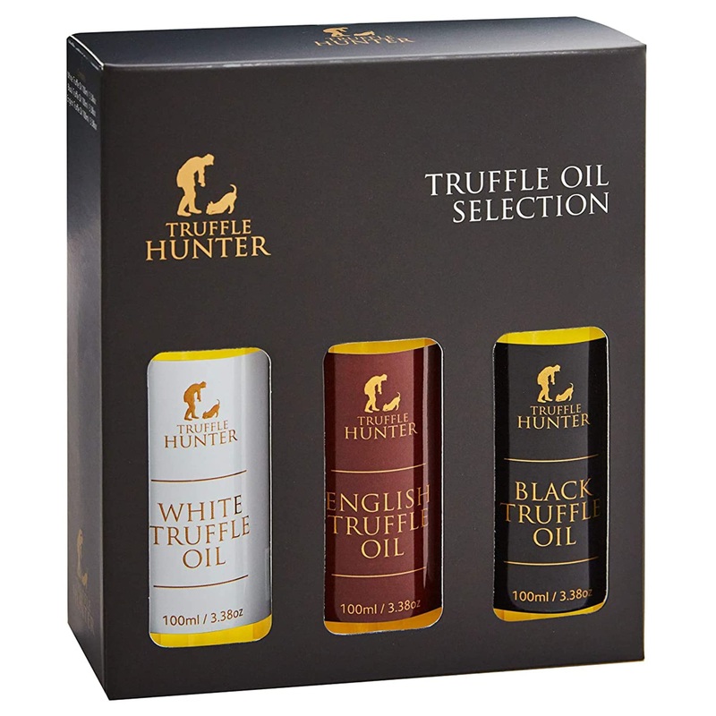 Trufflehunter - English, Black & White Truffle Oil Set - 3.38 Oz X 3