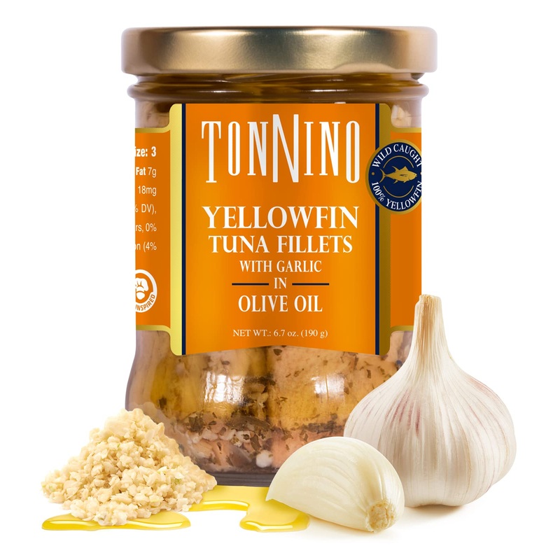 Tuna Yellowfin (1 Pack, Garlic)