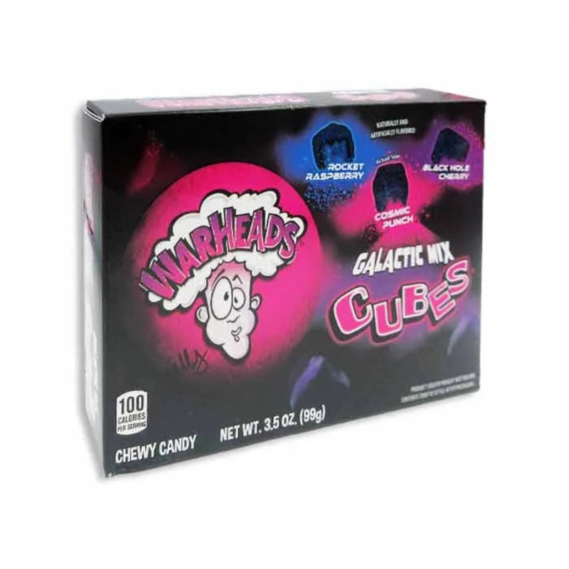 Warheads Galactic Cubes Theater Boxes: 12-Piece Case
