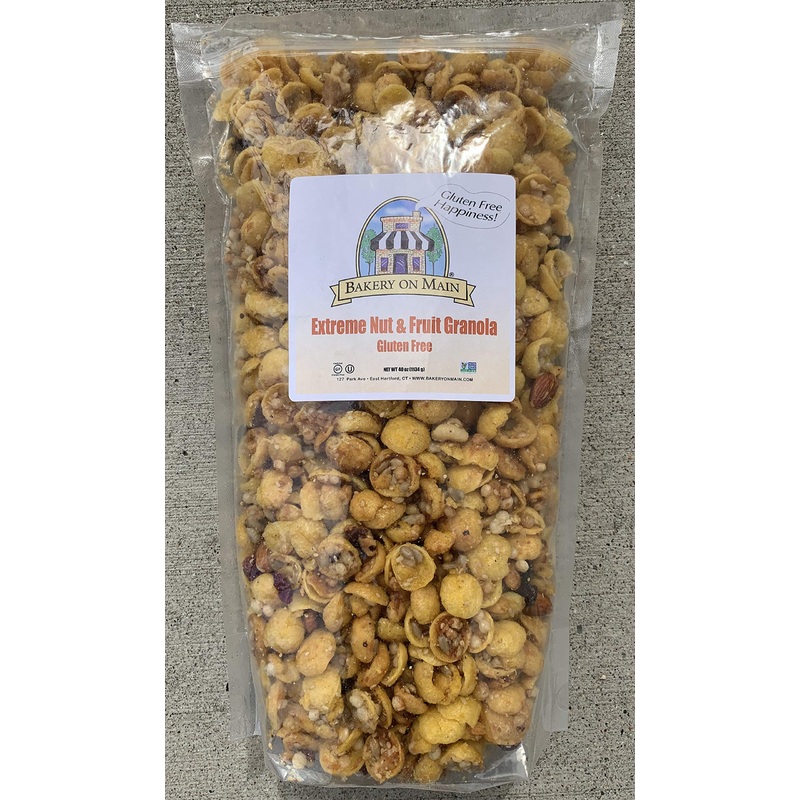 Bakery On Main Gluten Free Granola, Extreme Fruit & Nut, 2.5 Pound (Pack Of 10)