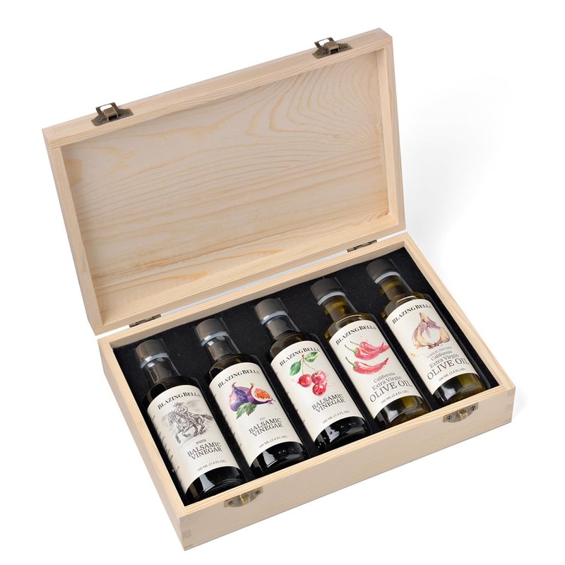 Blazing Bella Balsamic And Olive Oil Gift Set - Foodie Combo
