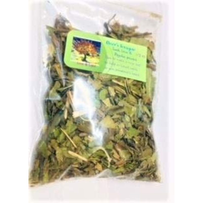 1/2 Oz Deer Tongue Leaf ~ Dried Herb ~ Small Bag - Small Pieces ~ Ravenz Roost Dried