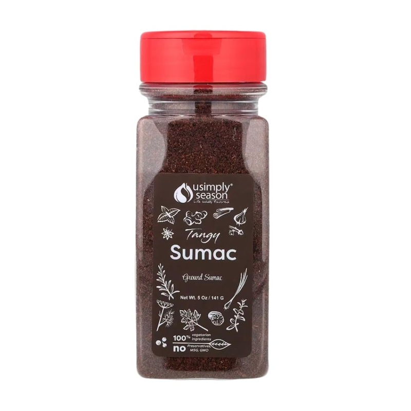 Usimplyseason Sumac Spice (Tangy Powder, 5 Ounce)