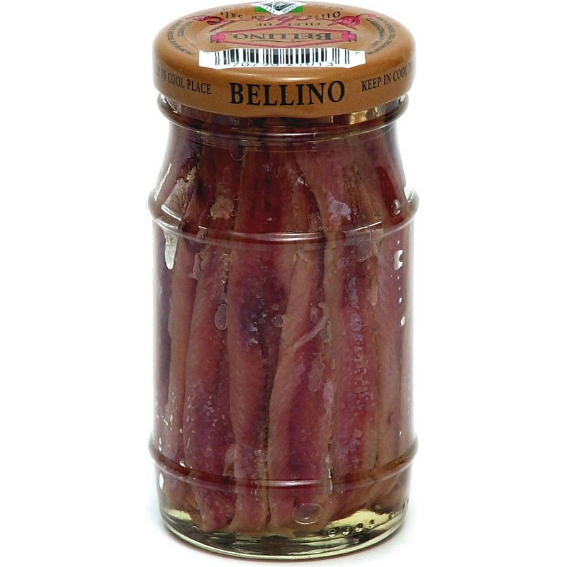 Bellino Fillet Of Anchovy, 4.25-Ounce Glass Jars (Pack Of 4)