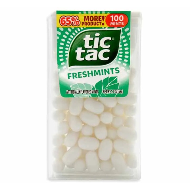 Tic Tac Freshmints Dispensers: 12-Piece Box