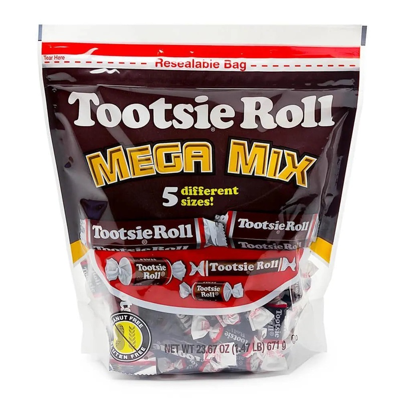Tootsie Roll Candy Mega Mix: 23.67-Ounce Bag