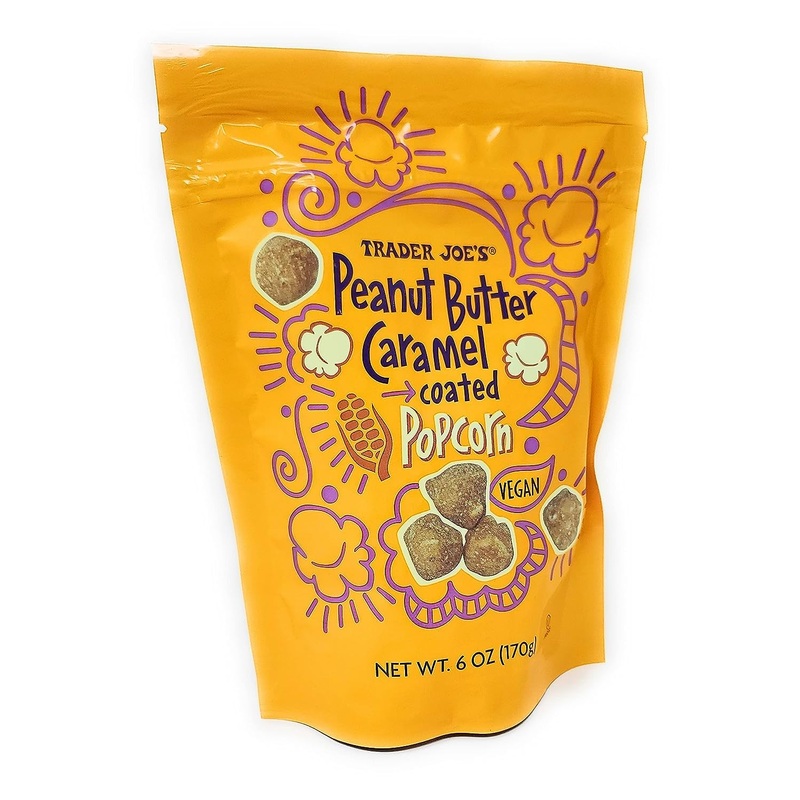 Trader Joe'S Peanut Butter Caramel Coated Popcorn (Pack Of 3)