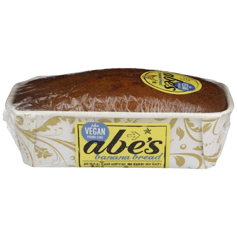 Abes Banana Bread Vegan Pound Cake, 14 Ounce -- 6 Per Case.
