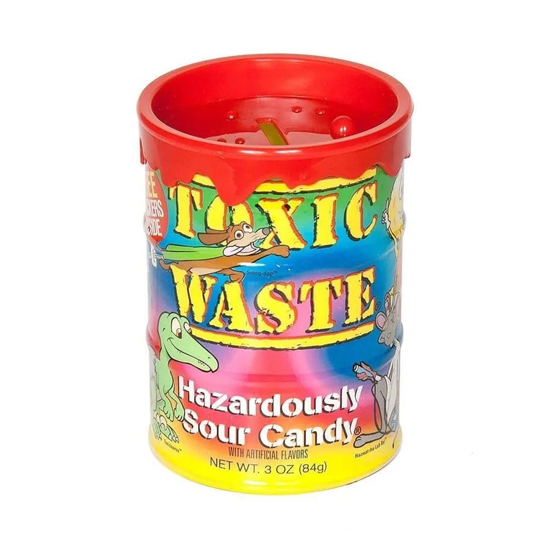 Toxic Waste Tie Dye Sour Candy Banks: 12-Piece Box