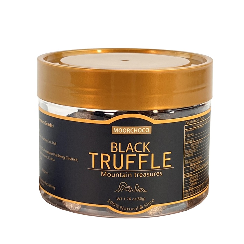 Truffle Slices, Black Summer Truffle Carpaccio, 50G/1.76Oz, Natural Drying, Thinly Sliced Delicacy, Truffle Gourmet Line, Produc