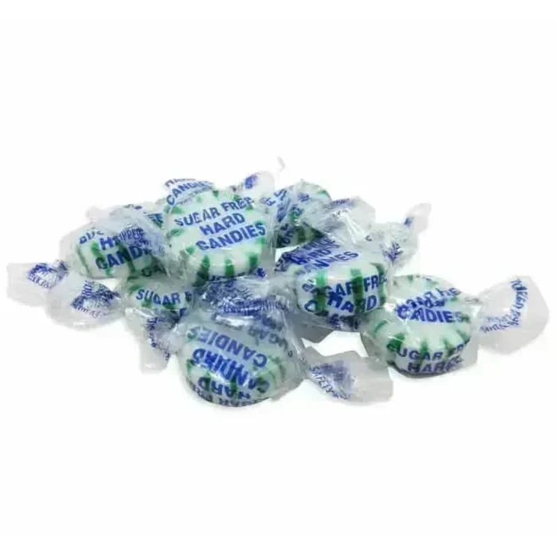 Arcor Sugar Free Spearmint Starlight Mints: 6LB Bag