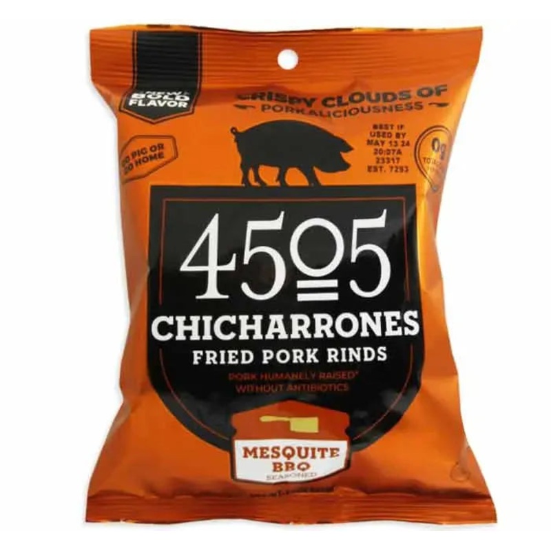 Benestar BBQ Fried Pork Rinds: 12-Piece Box