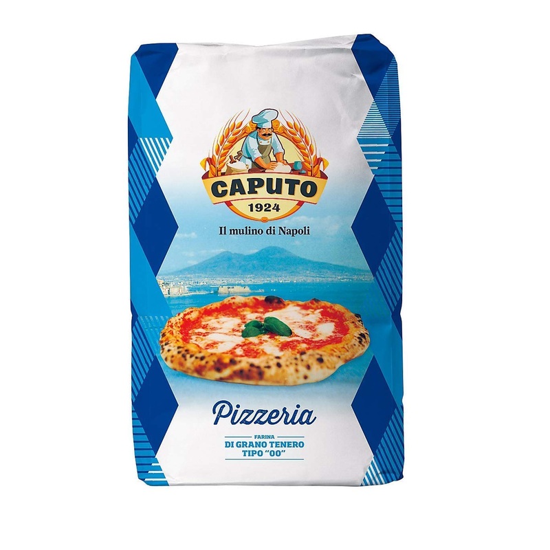 Antimo Caputo Pizzeria Flour 55 Lb Blue Bulk Bag - Italian Double Zero 00 - All Natural Wheat For Authentic Pizza Dough, Bread,