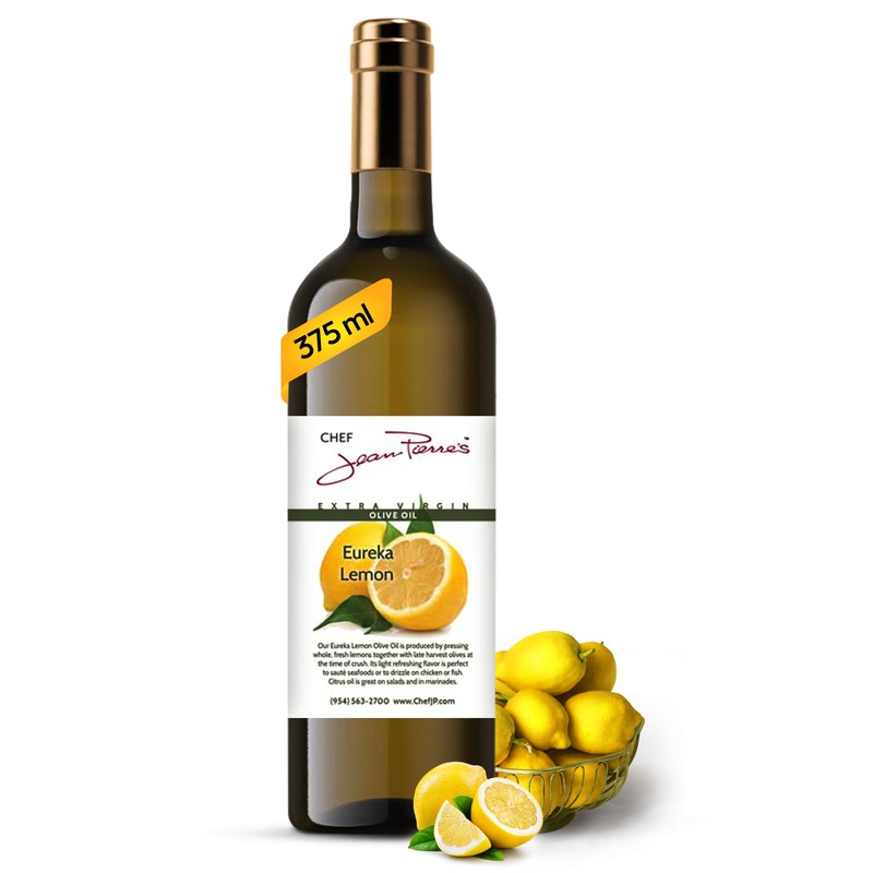 100% Naturally Infused Eureka Lemon Olive Oil 375Ml (12.5Oz)