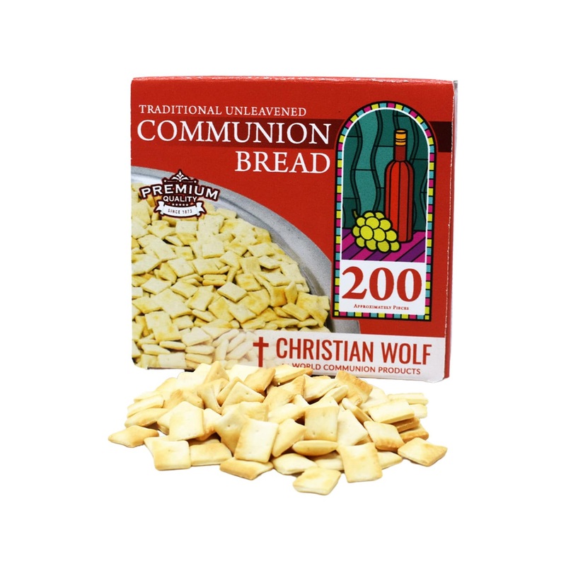 Unleavened Bread For Communion (200 Pieces)