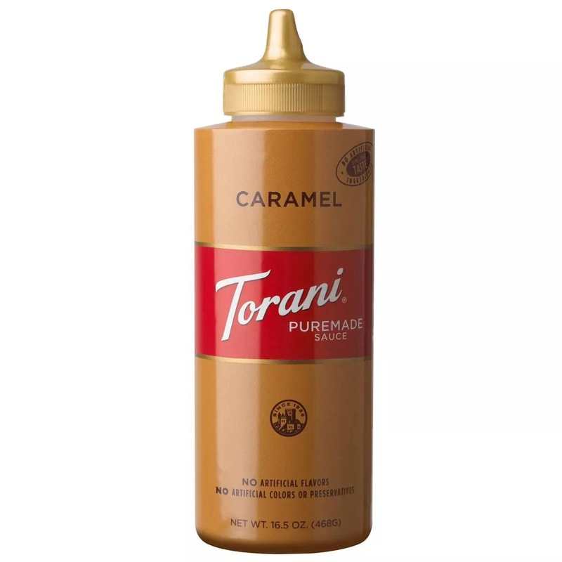 Torani Caramel Sauce: 16.5-Ounce Bottle