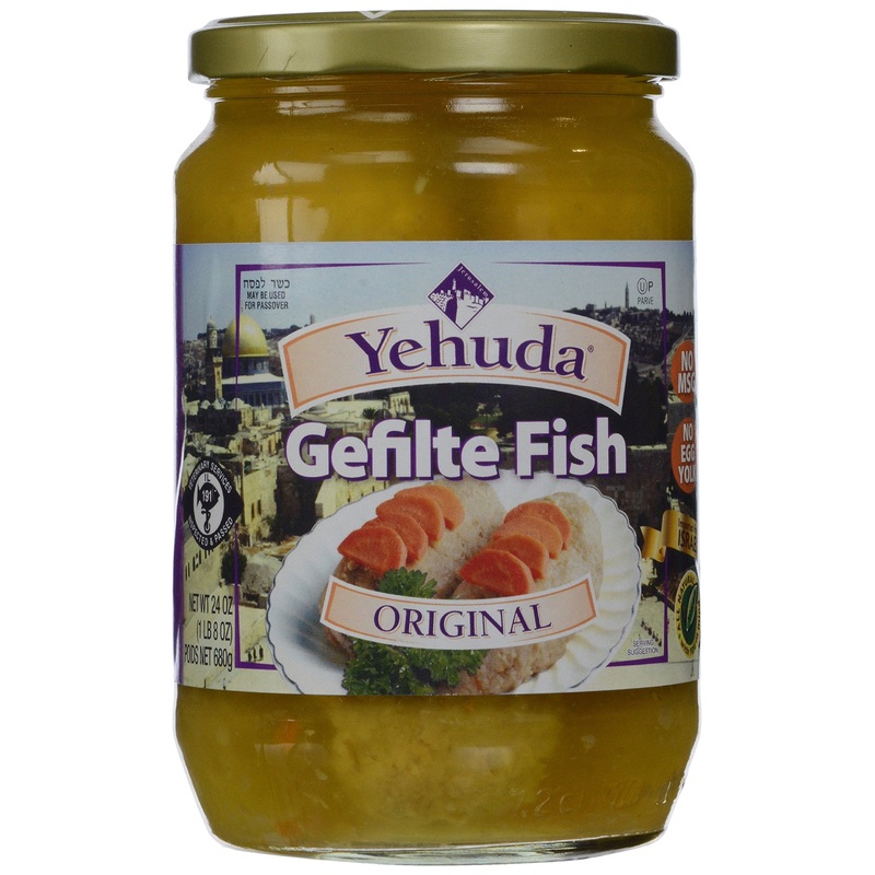 Yehuda Gefilte Fish Imported From Israel, 24-Ounces (Pack Of 4)