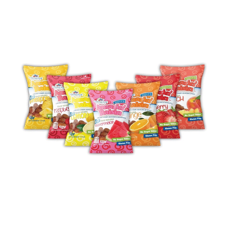 Amazin' Raisin Flavor Infused Raisins Variety Pack 14 Count