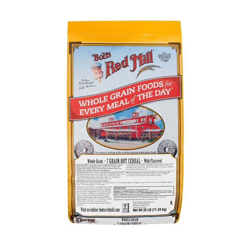 Bob'S Red Mill Bulk Cereal 7-Grain, 25 Pound