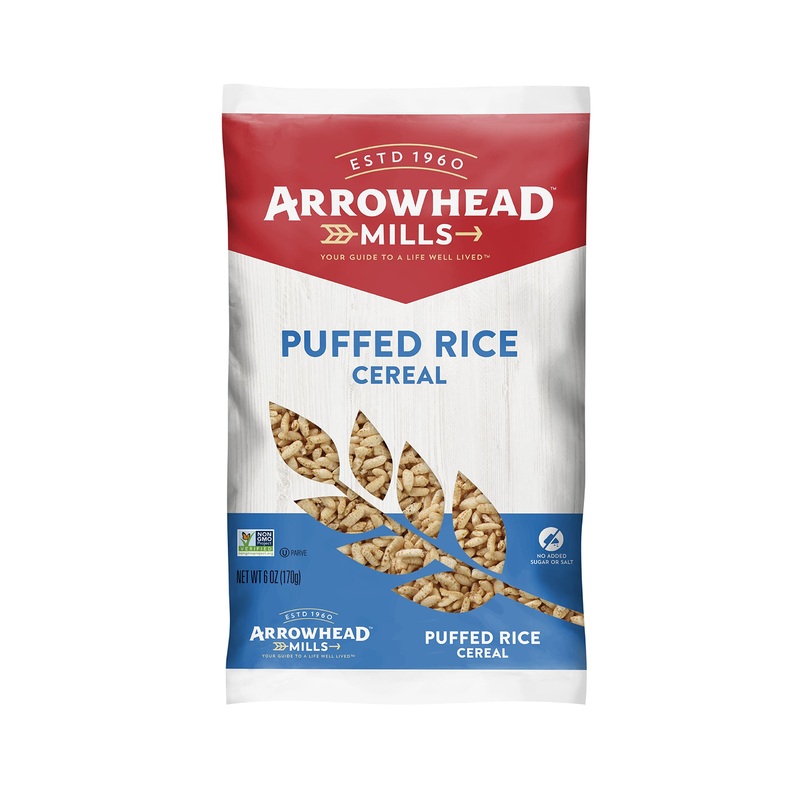 Arrowhead Mills Puffed Rice Cereal, 6 Ounce Bag (Pack Of 12)